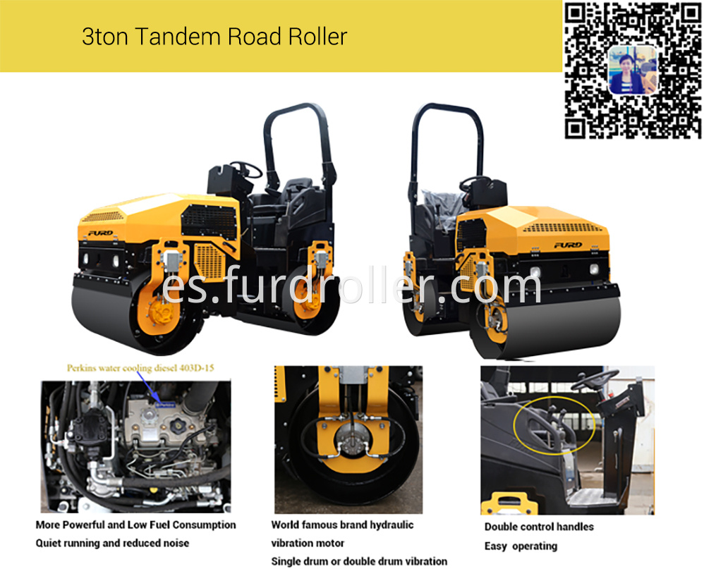 Tandem Road Roller